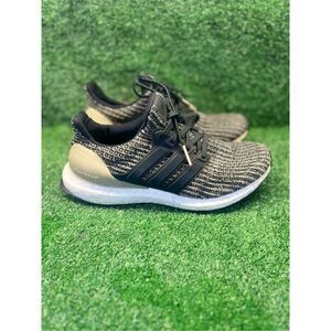 Adidas Womens Ultra Boost CP8776 Black Gold Running Shoes Sneakers Size 6